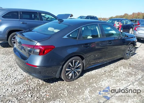 2024 Honda Civic Ex из США, поврежденный, VIN 2HGFE1F70RH320788